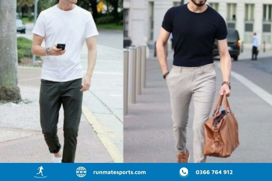 Những Bí Quyết Quần Tây Phối Giày Sneaker Cực Chất quan-tay-voi-giay-sneaker