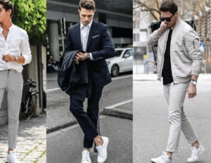 Cách Phối Đồ Với Giày Thể Thao Cao Cổ Runmate sports phối giày thể thao cổ cao runmate sports với quần tây quần jean
